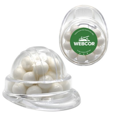 Hard Hat Container - White mints