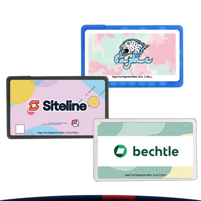 Bret Business Card Style Dispenser Peppermint Flavored Mints