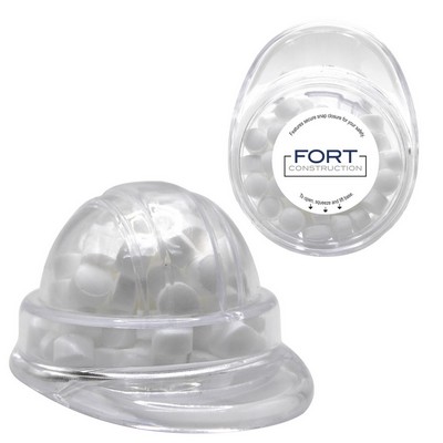 Hard Hat Container - Peppermint Mini Mints - Sugar Free